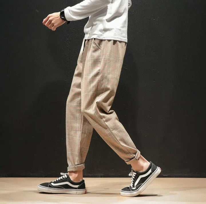 Glendale Plaid Comfort Pants
