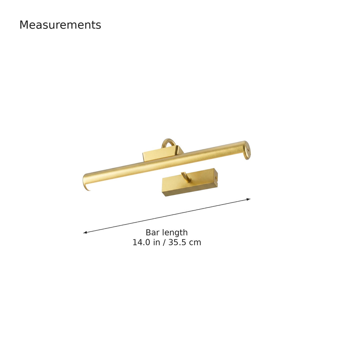 Glenmore Rechargeable Picture Light | dimensions | 7582ece1289f7486