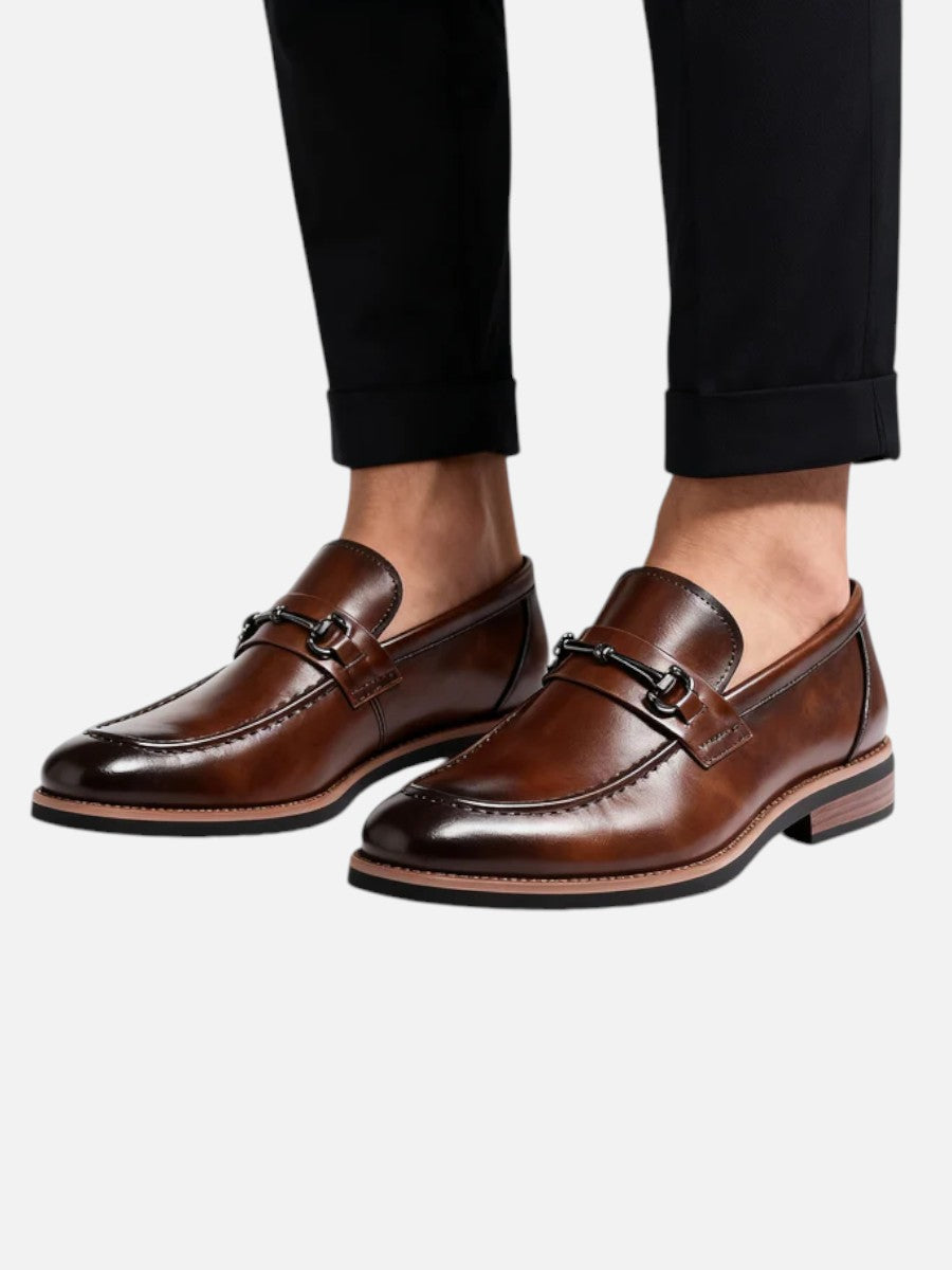 Men’s Leather Loafers – Polished Slip-On Dress Shoes