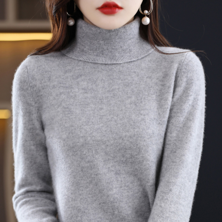 Elena Cashmere Turtleneck