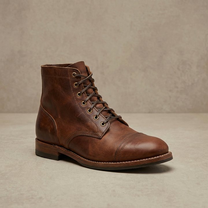 Capaldi Leather Boots