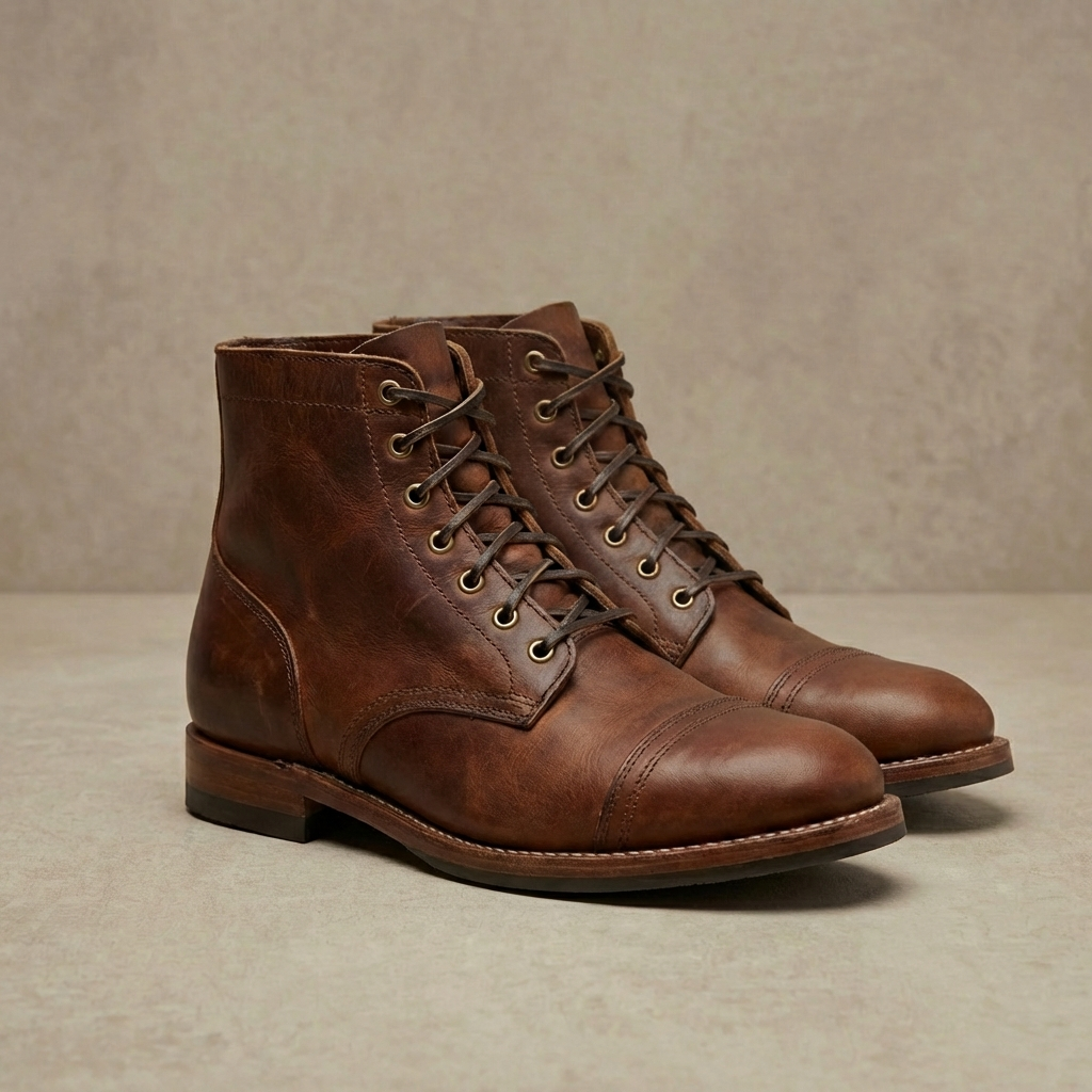 Capaldi Leather Boots
