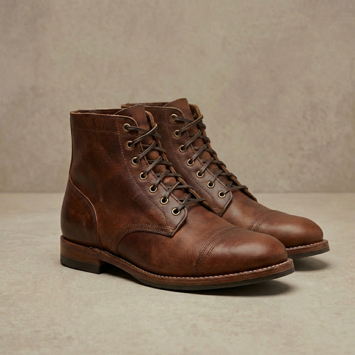 Capaldi Leather Boots
