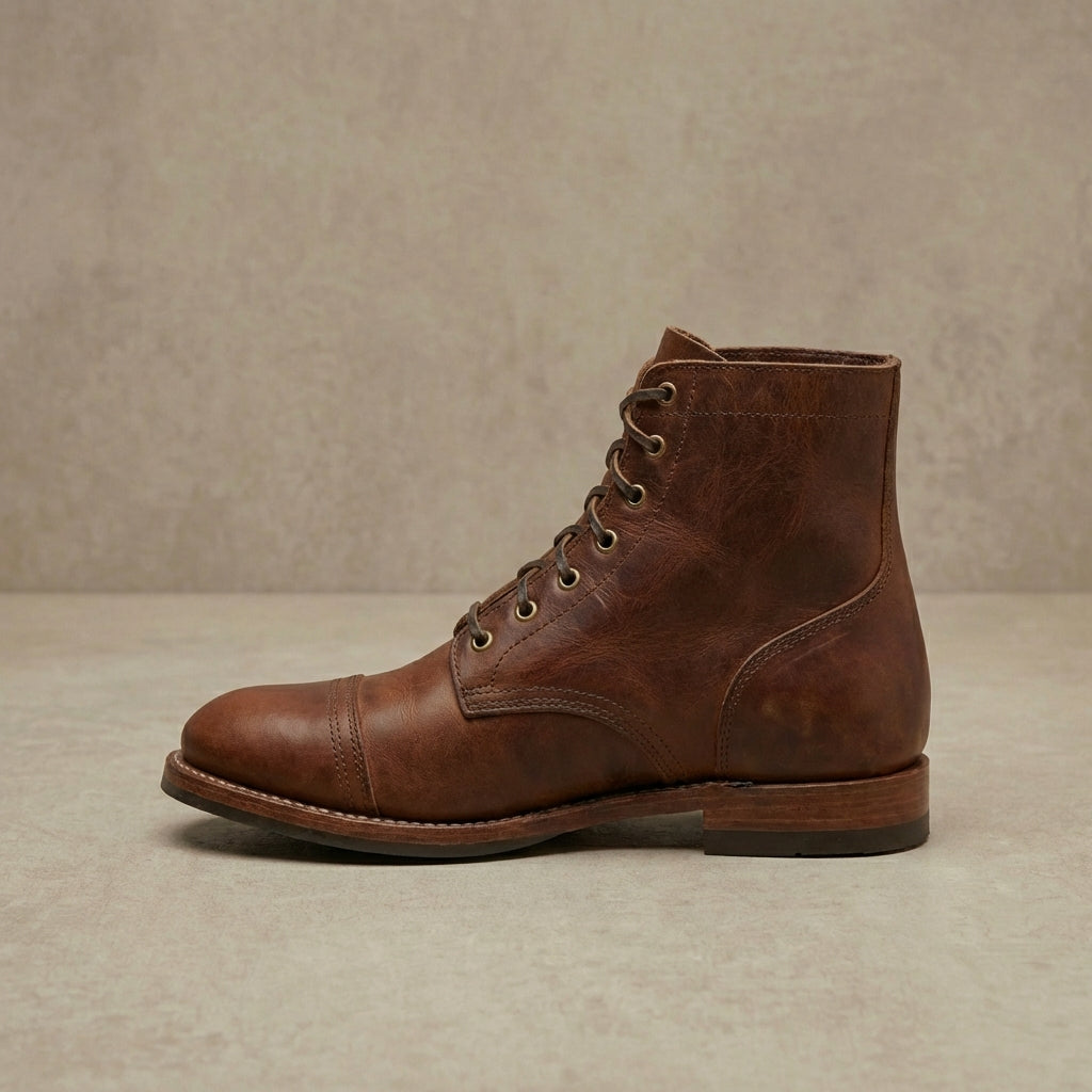 Capaldi Leather Boots