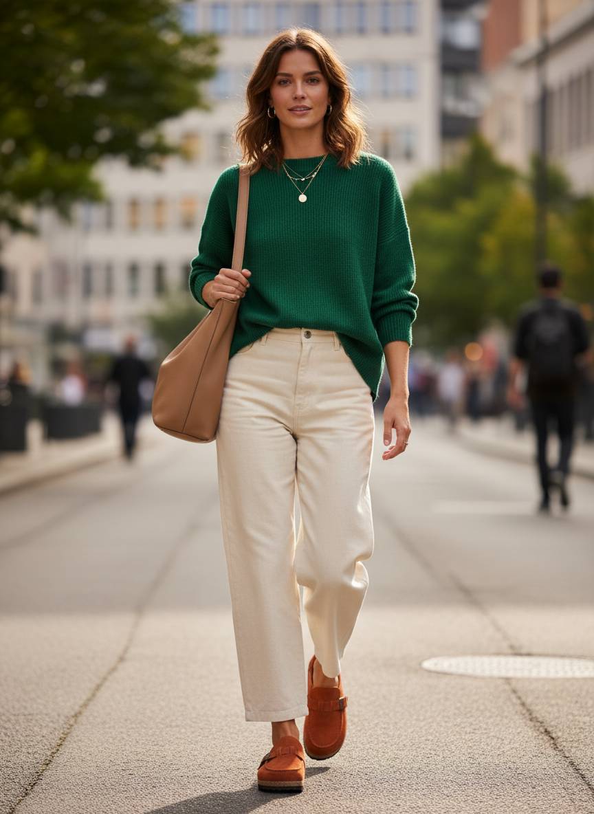 Delphine Suede Clogs
