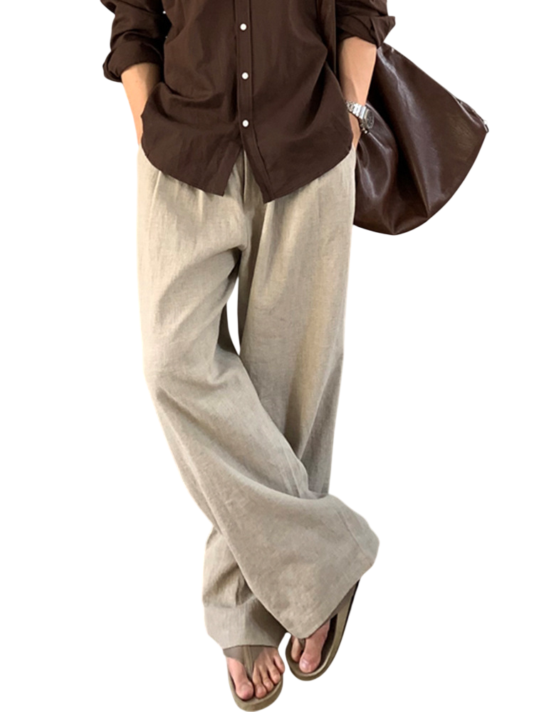 Signature Linen Trousers