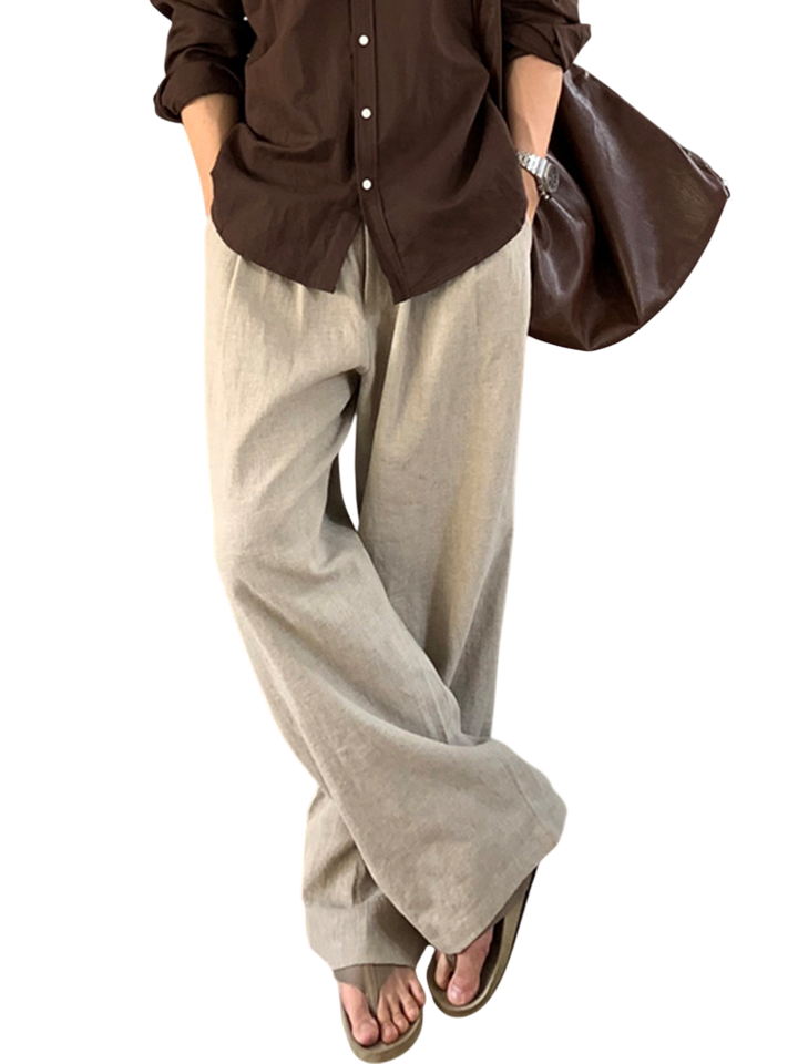 Signature Linen Trousers