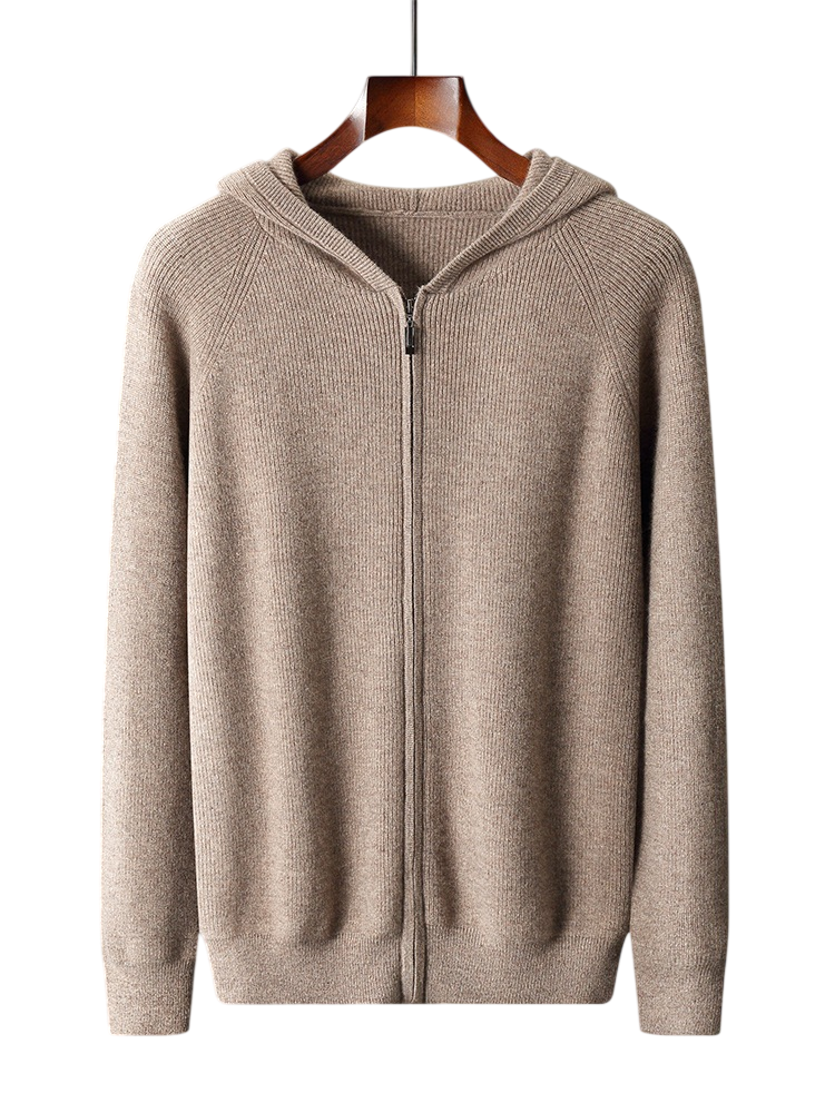 Knit Zip Hoodie