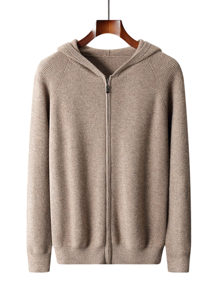 Knit Zip Hoodie