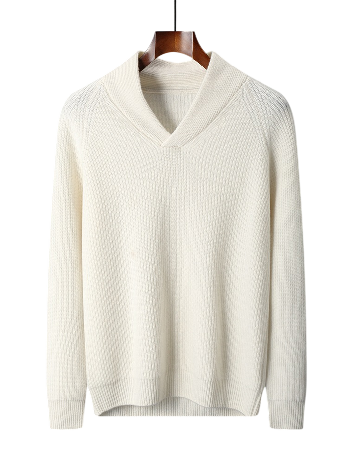 V-Neck Knit Sweater