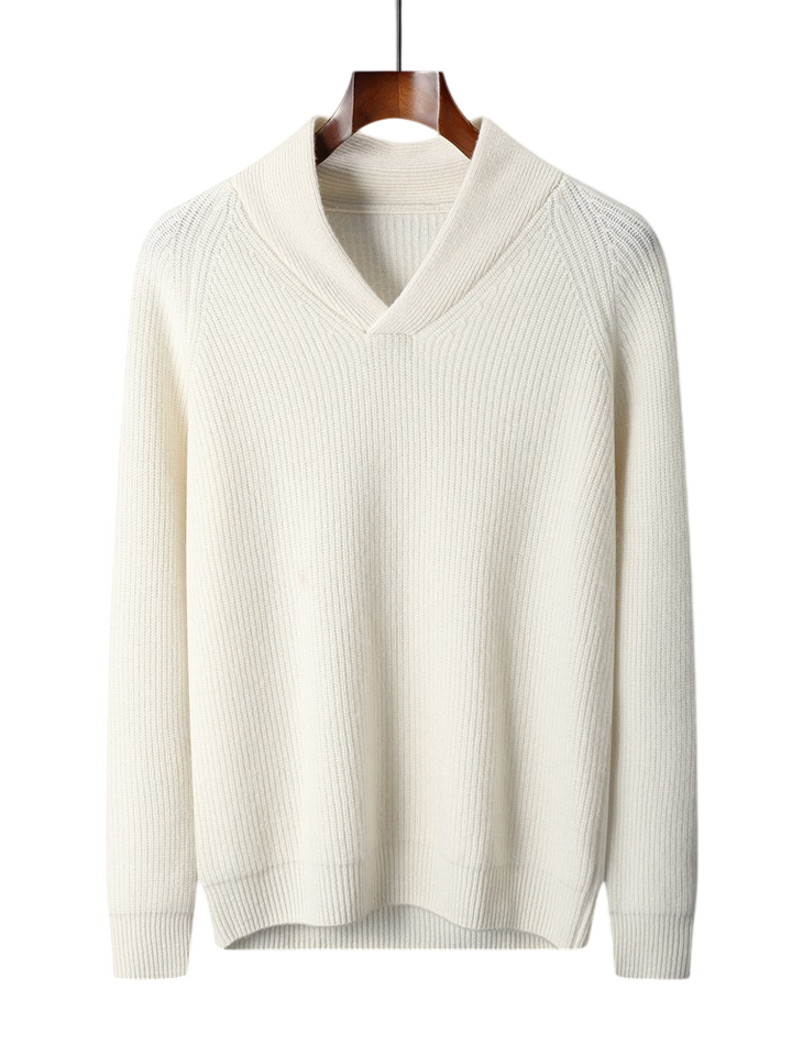 V-Neck Knit Sweater