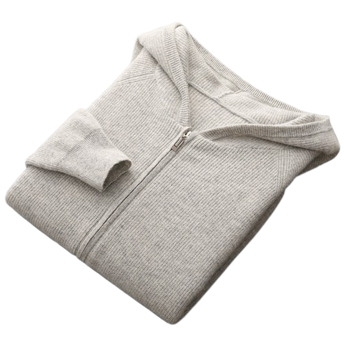 Knit Zip Hoodie