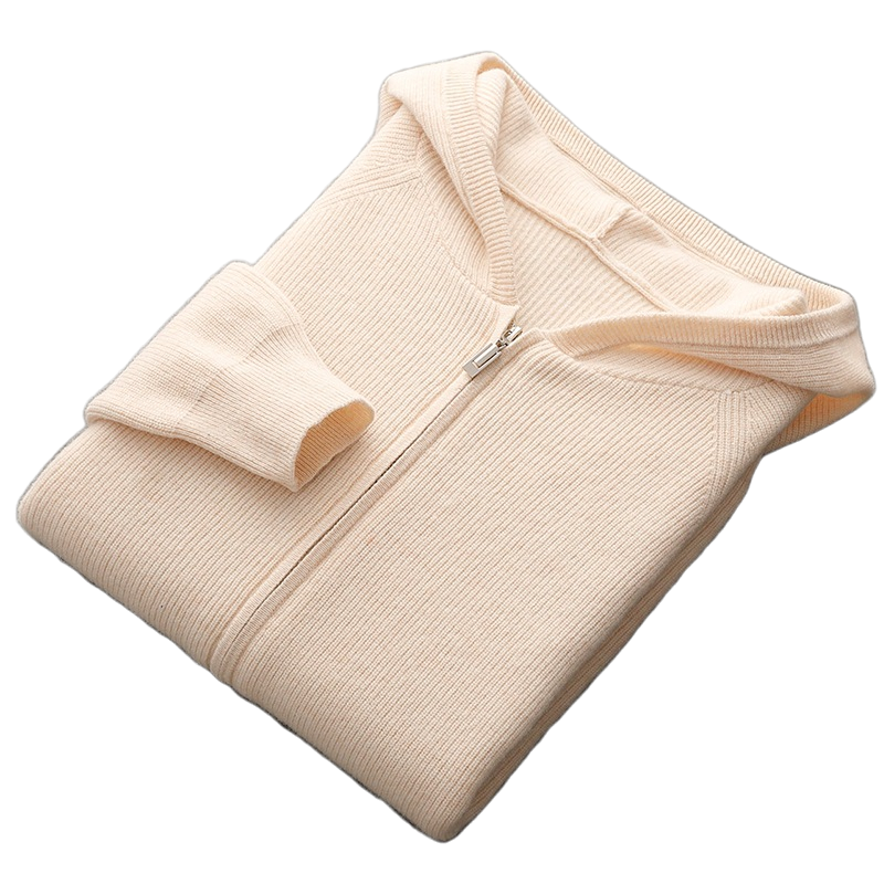 Knit Zip Hoodie
