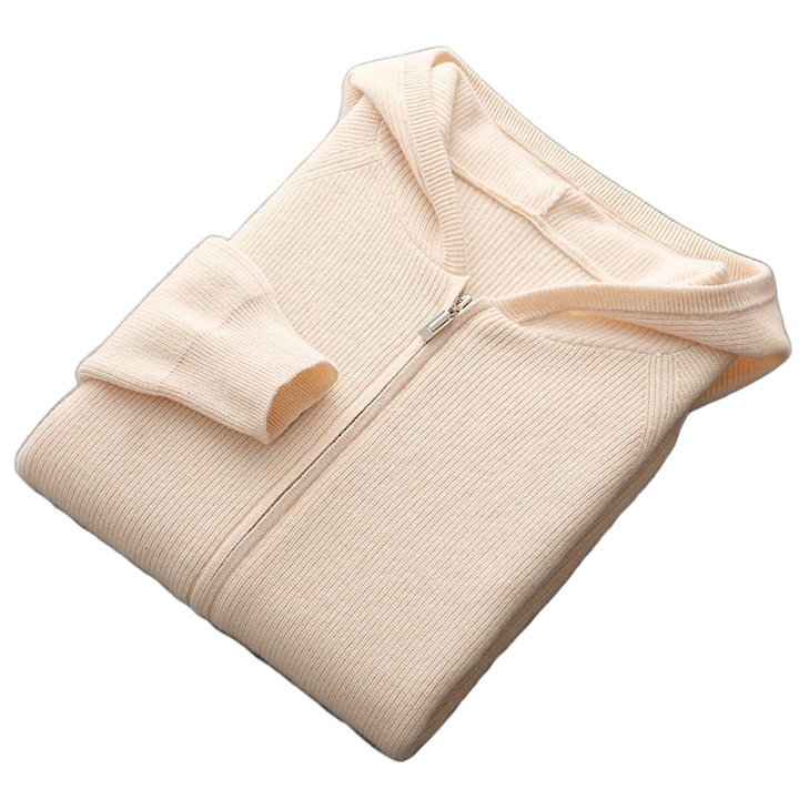 Knit Zip Hoodie