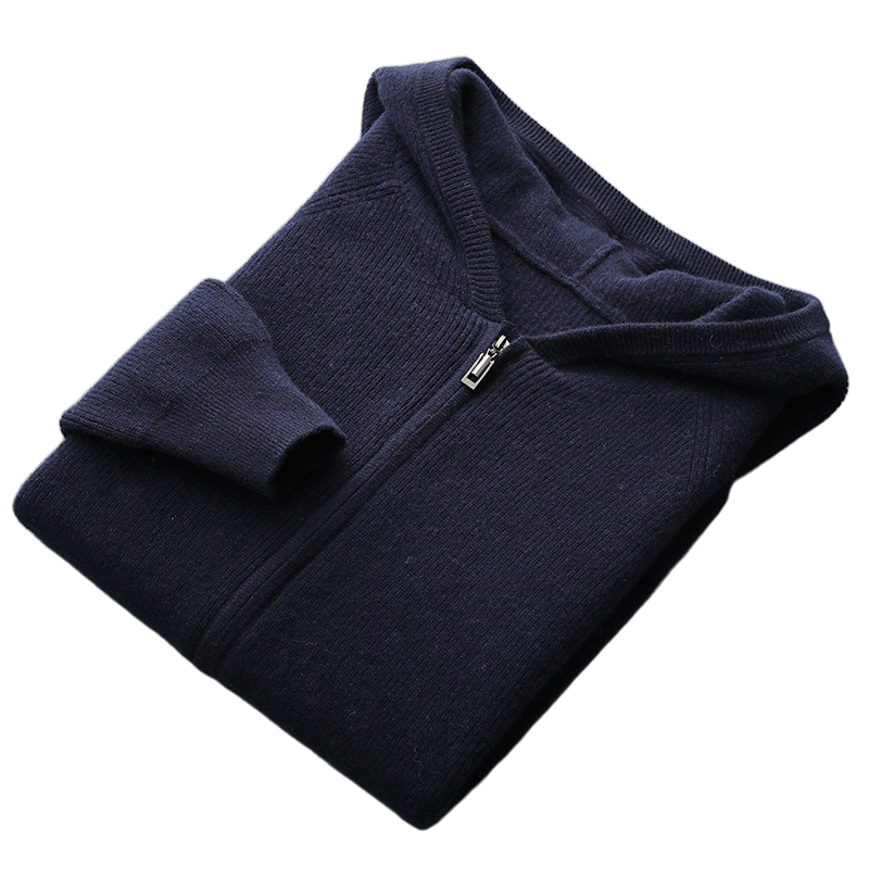 Knit Zip Hoodie