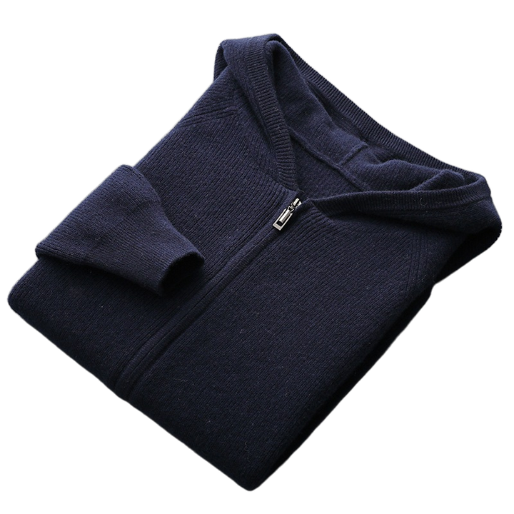 Knit Zip Hoodie