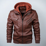 Archibald Hooded Jacket - Brown