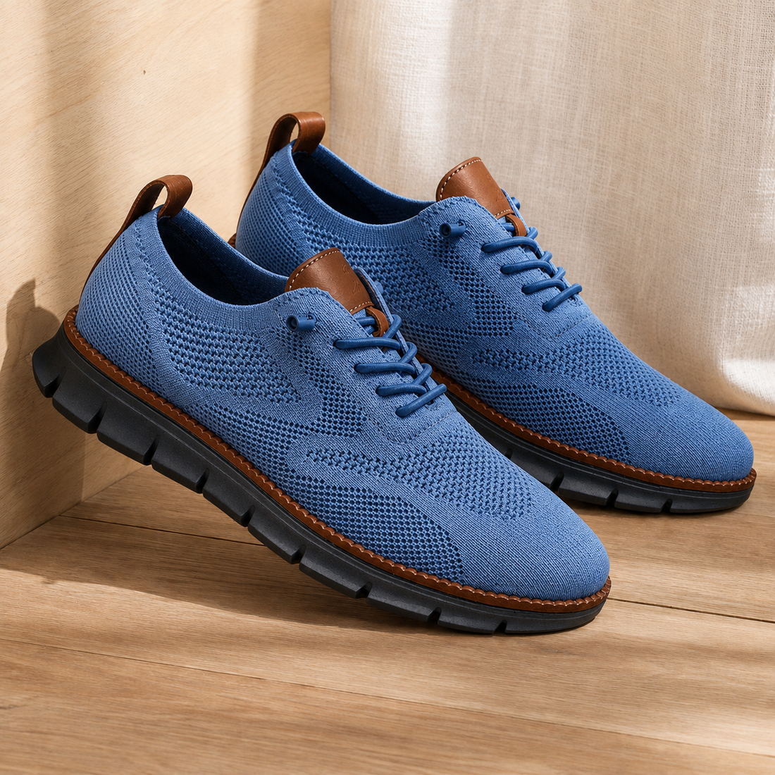 Amalfi Orthopedic Sneakers - Blue Black
