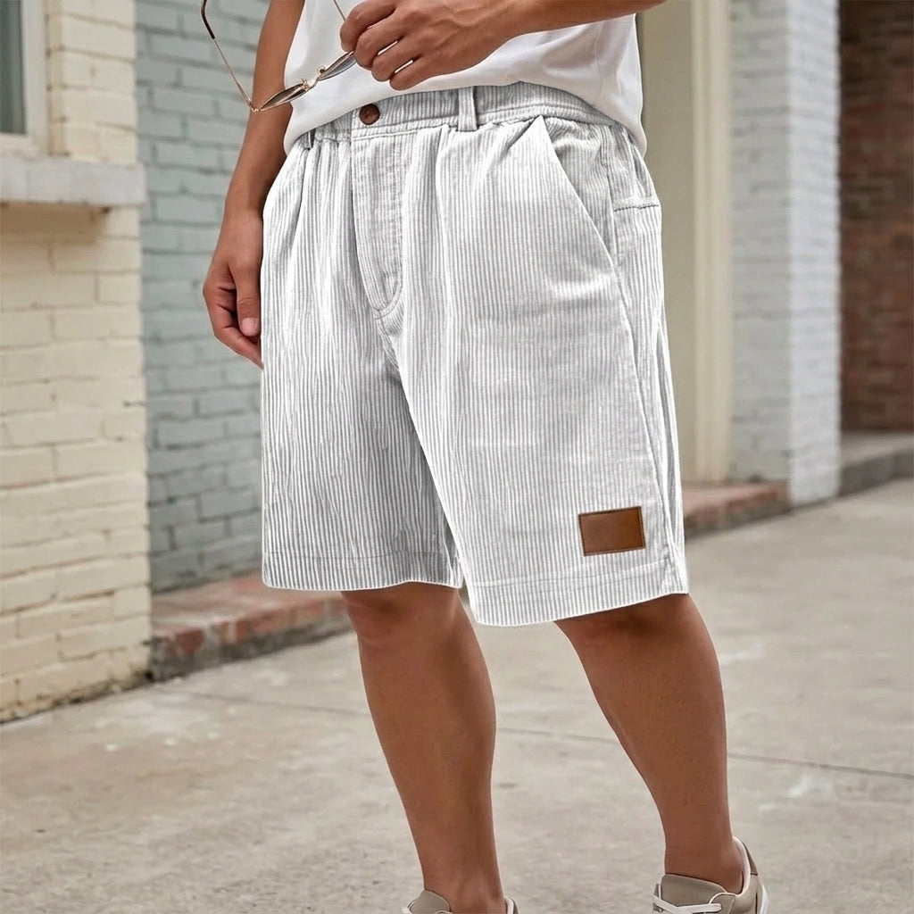 Dorian Relaxed Shorts - White