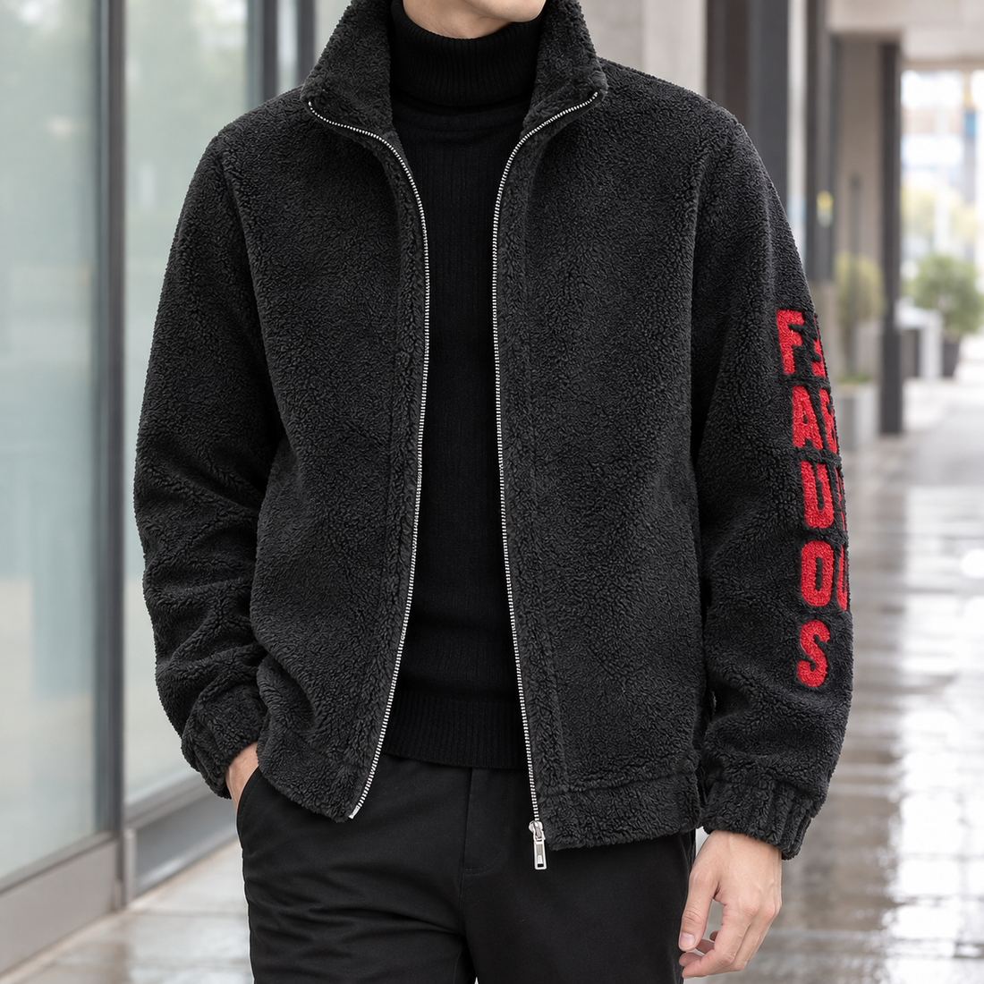 Blake Cashmere Jacket - Gray
