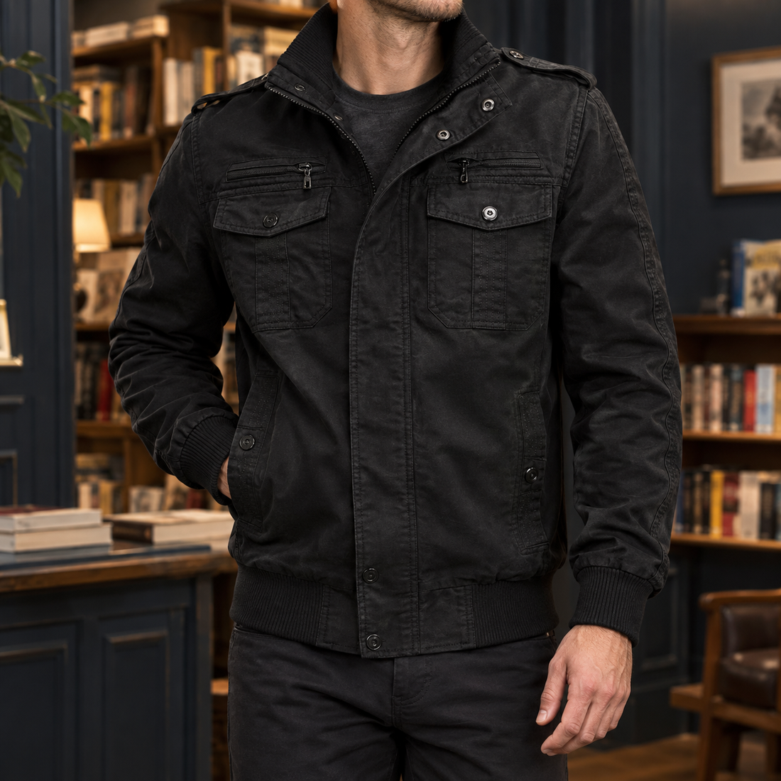 Wilder Utility Jacket - Black