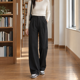 Carlotta-June Wide Leg Pants - Black