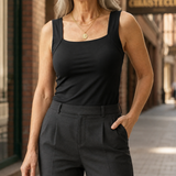 Bianca-Marie Support Tank Top - Black