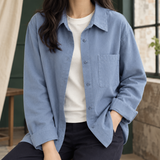 Paula Relaxed Overshirt - Blue