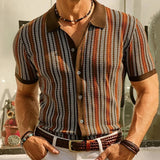 Oakham Striped Shirt - Rust