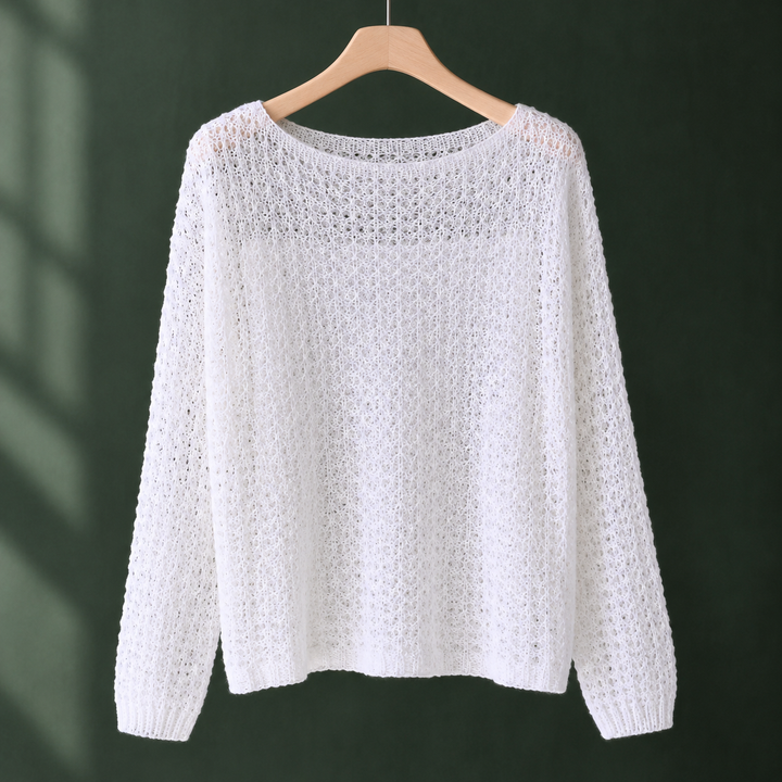 Lara-Jade Openwork Sweater