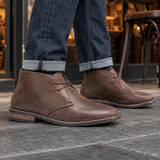Loredan-Zara Desert Boots - Dark Brown
