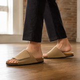 Maderno Velcro Sandals - Camel
