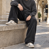 Blake Straight Leg Pants - Black