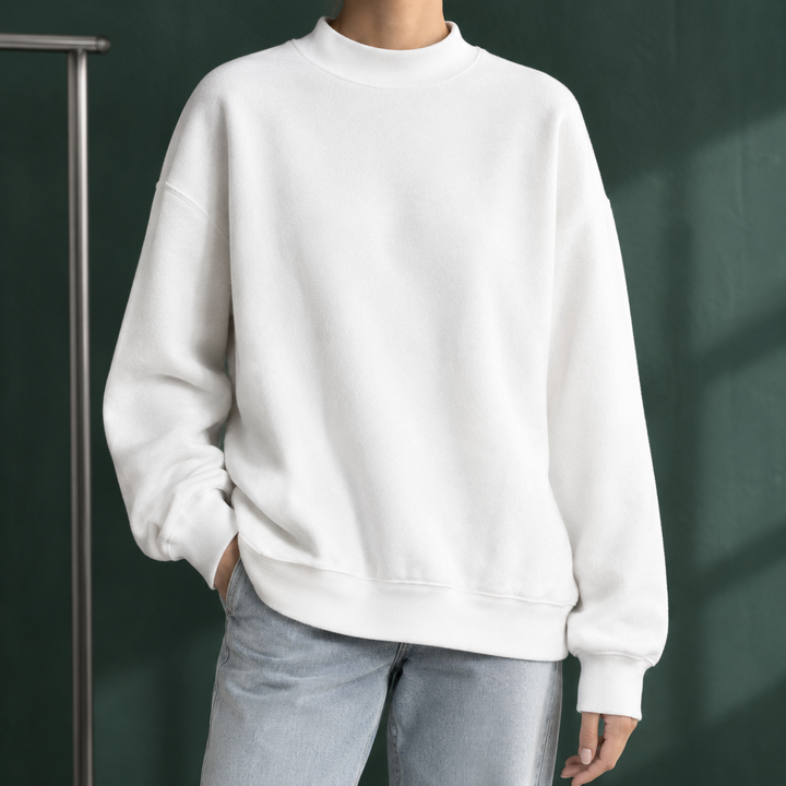 Ancelin Mock Neck Sweater