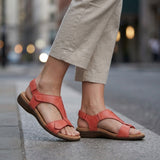 Alessia Walking Sandals - Red