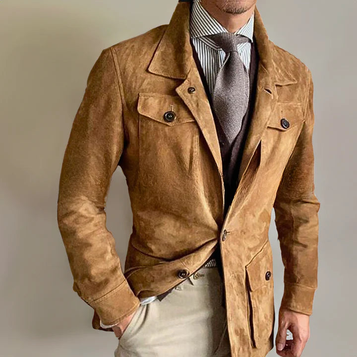Moretti Tailored Jacket - Camel
