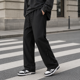 Cyprian Straight-Leg Pants - Black