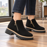 Zanetti-Como Zip Ankle Boots - Black