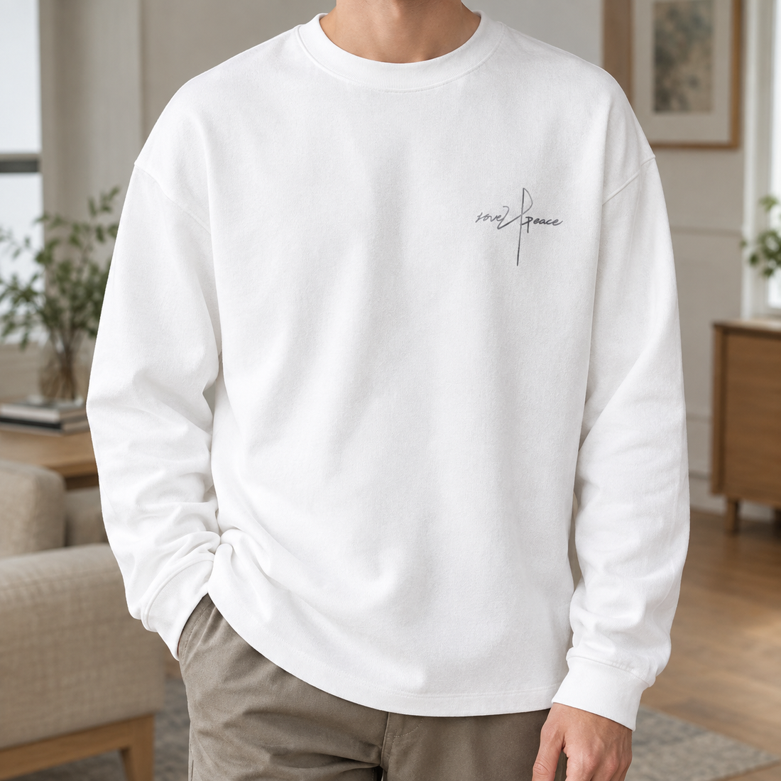 Mason Crew Neck T-Shirt - T- -white