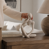 Florian Sculptural Thinker Figurine - Styled Room Scene