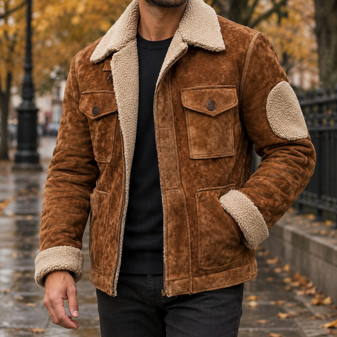 Sterling Utility Jacket - Brown