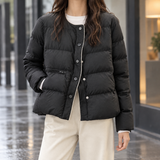 Ashley-Sage Quilted Jacket - Black