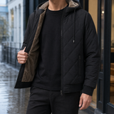 Austin Quilted Jacket - Black