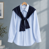 Knox Striped Shirt - Blue