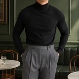 Marcel Turtleneck Sweater - Black