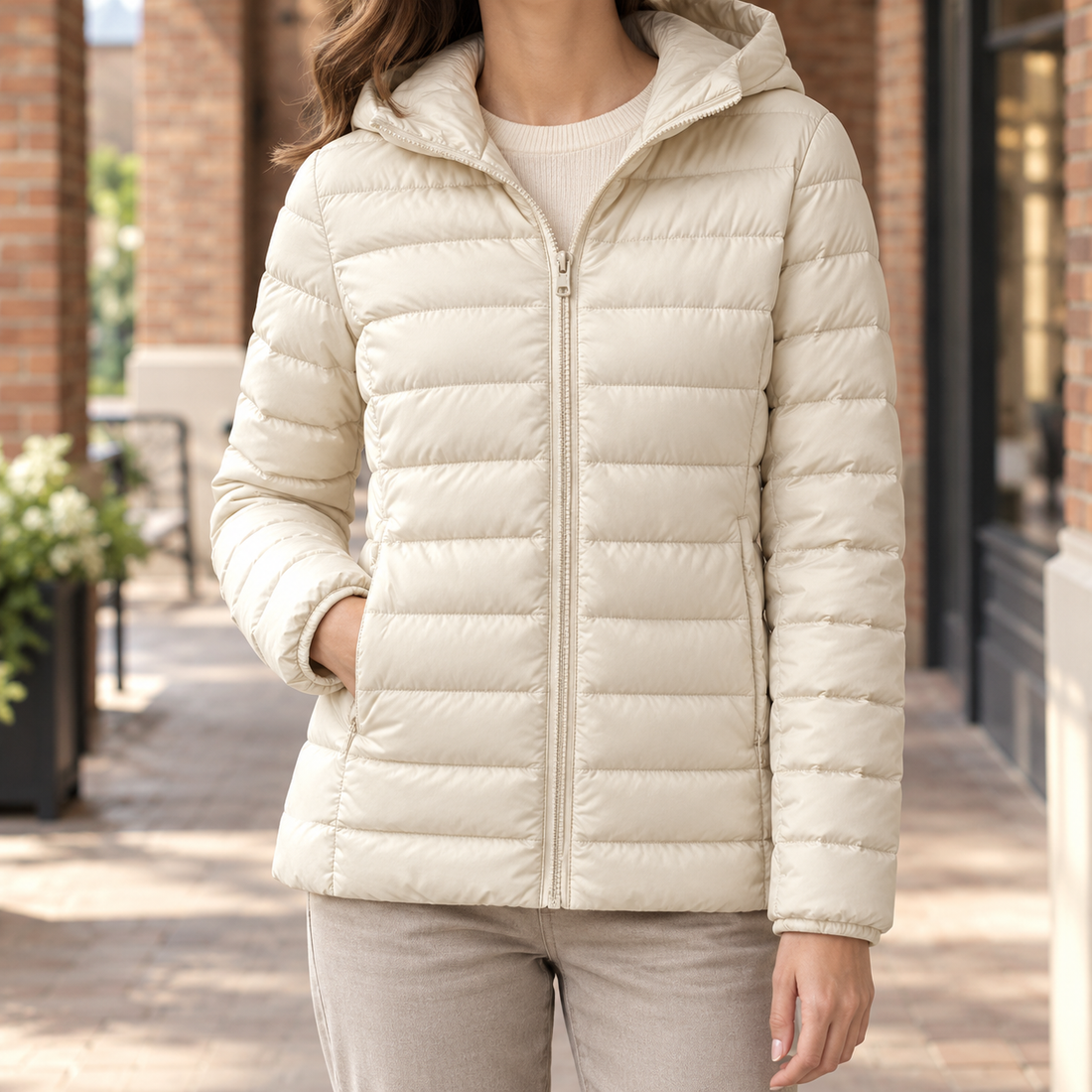 Rowena Cashmere Jacket - Apricot