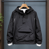 Oliver Pullover Jacket - Black