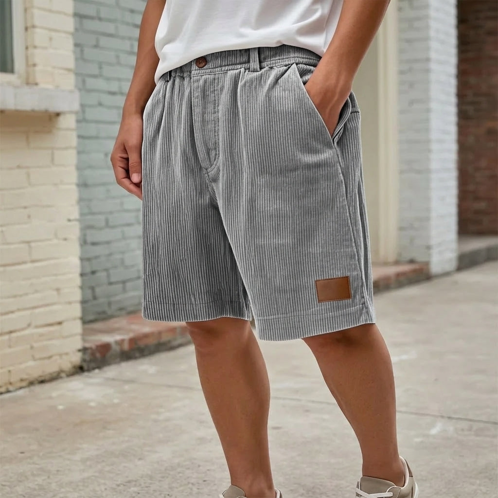 Dorian Relaxed Shorts - Gray