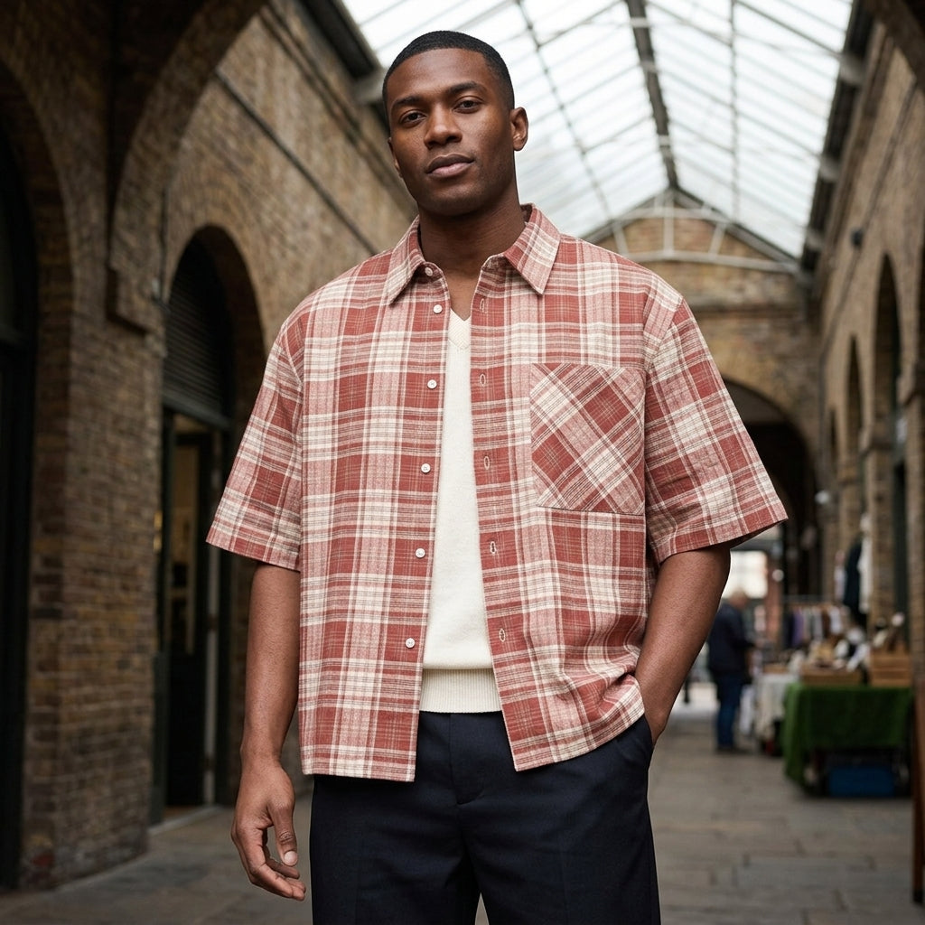 Wyatt Plaid Shirt - Red