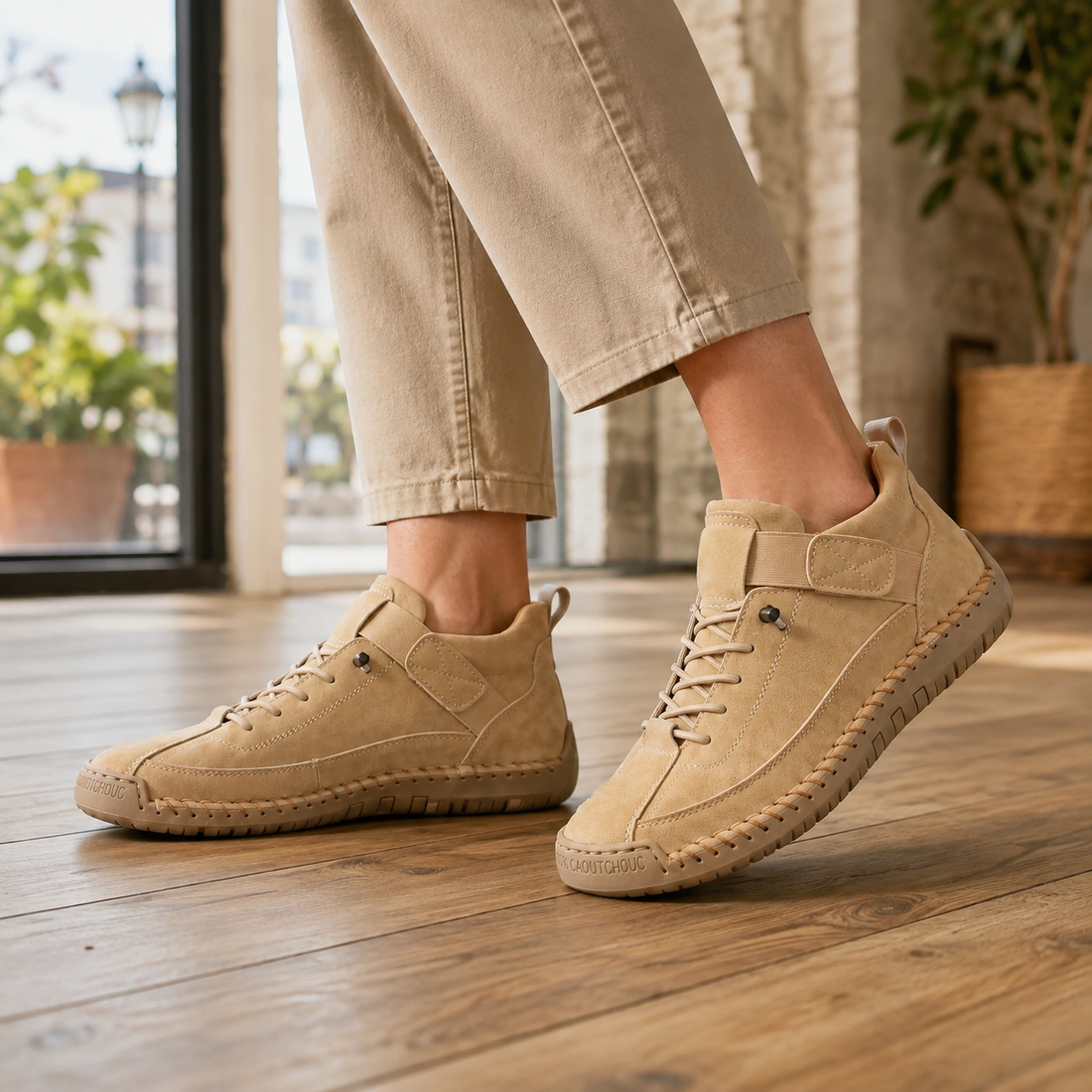 Garda Orthopedic Sneakers - Beige